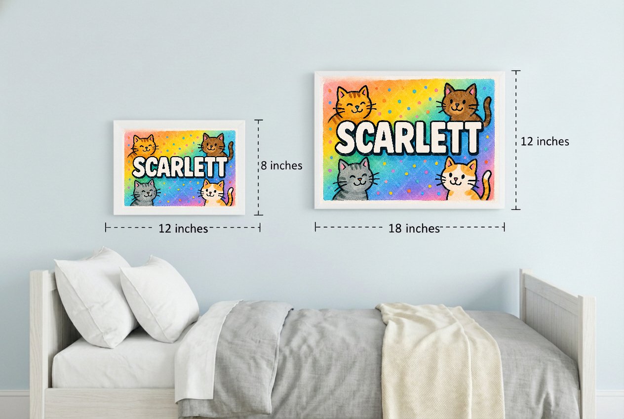 Personalized name art for Scarlett