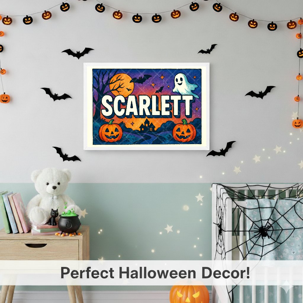 Personalized name art for Scarlett