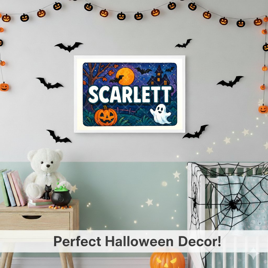 Personalized name art for Scarlett