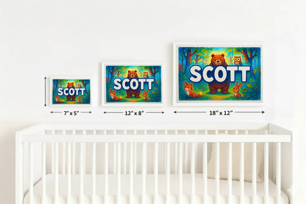Personalized name art for Scott