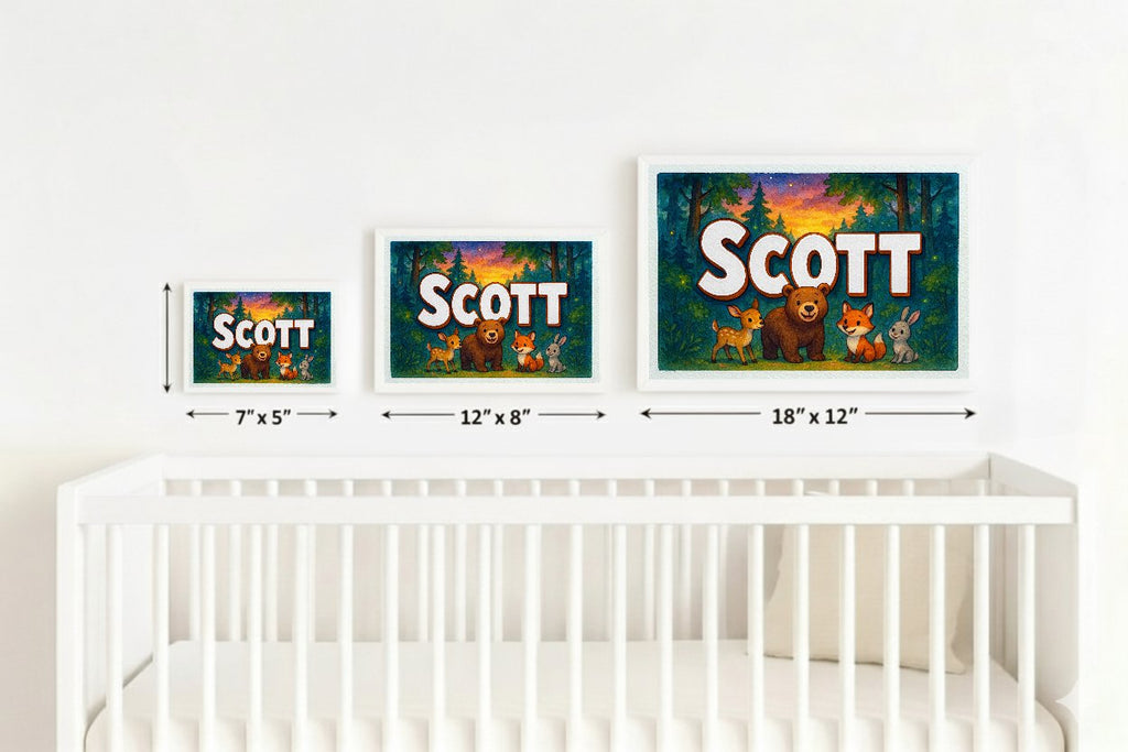 Personalized name art for Scott