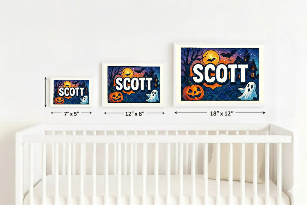 Personalized name art for Scott