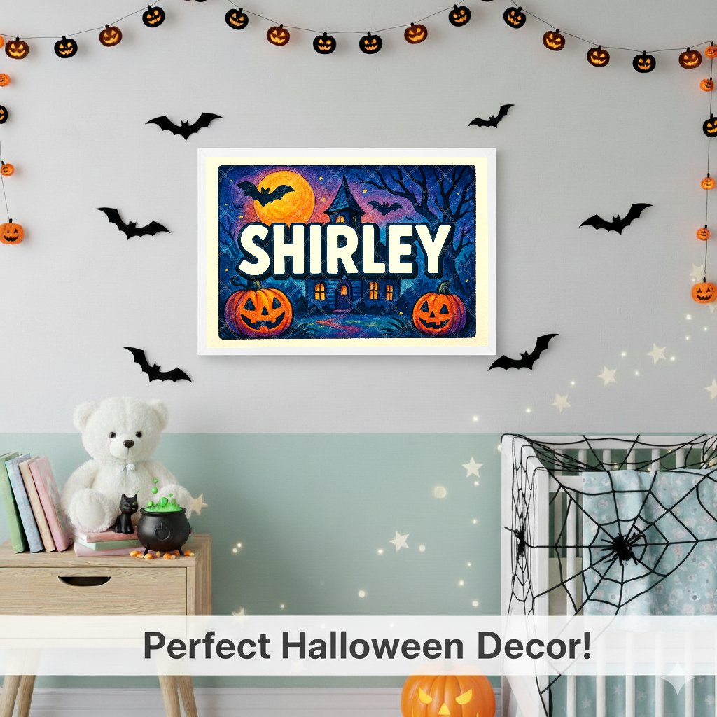 Personalized name art for Shirley