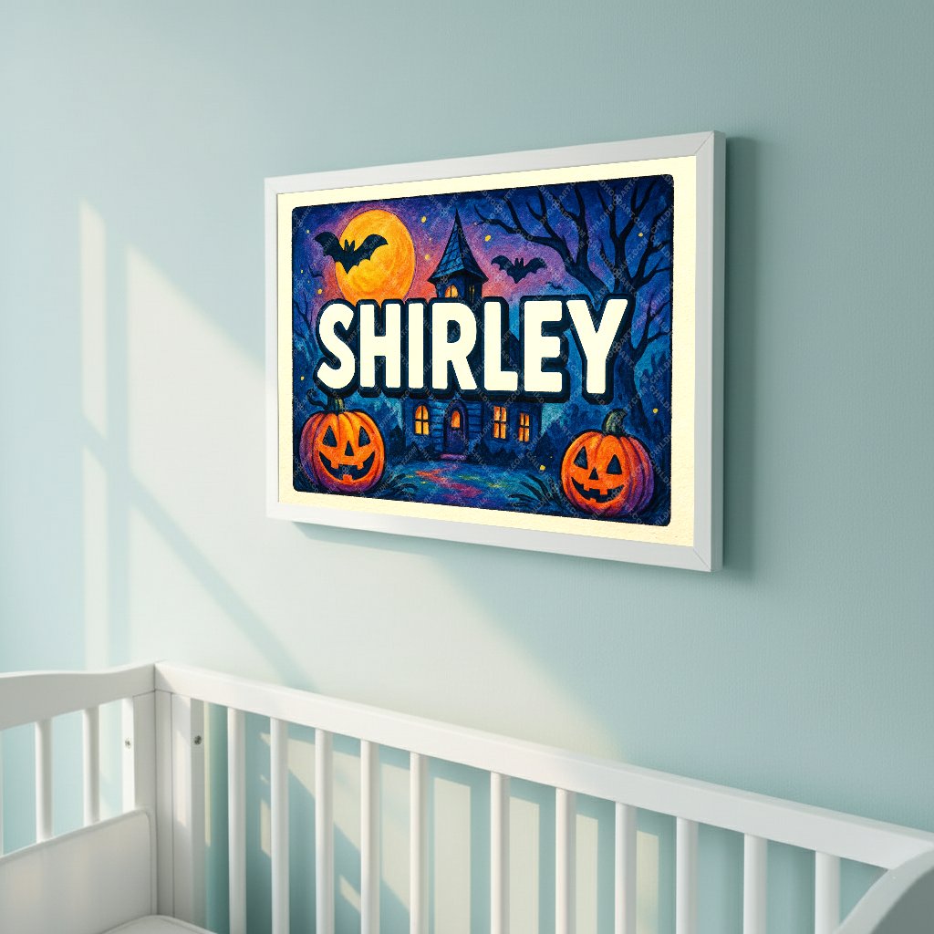 Personalized name art for Shirley