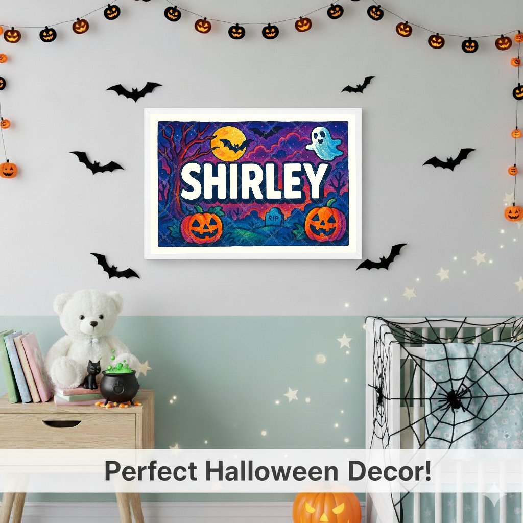 Personalized name art for Shirley