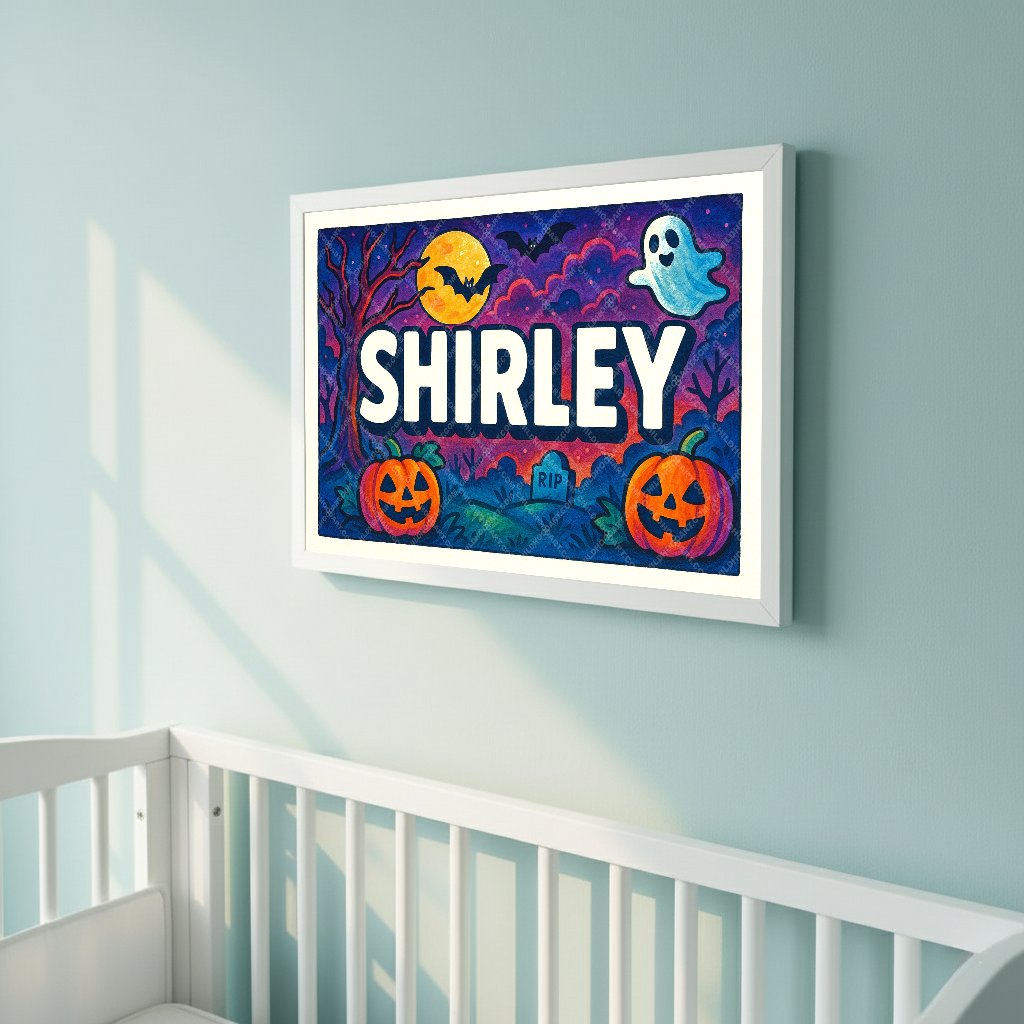 Personalized name art for Shirley