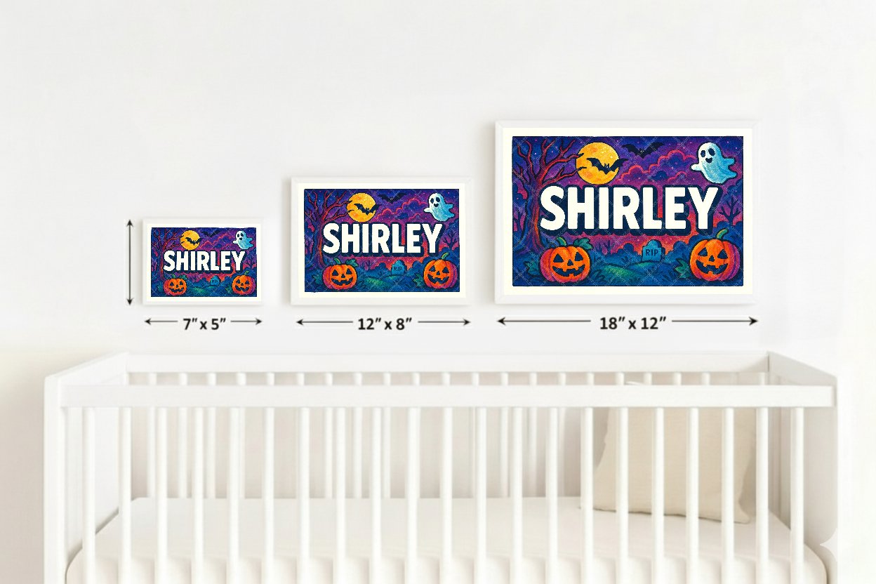 Personalized name art for Shirley