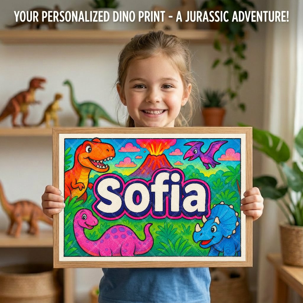 Personalized name art for Sofia