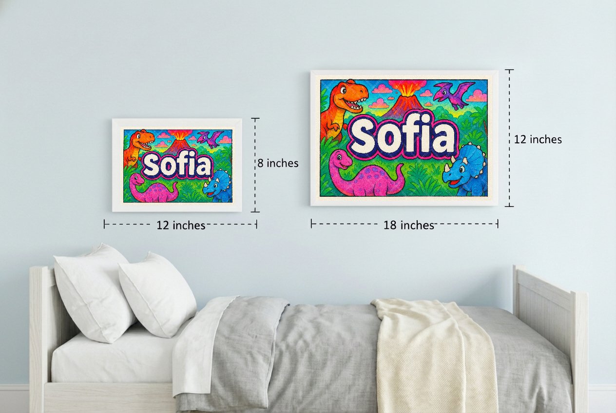 Personalized name art for Sofia