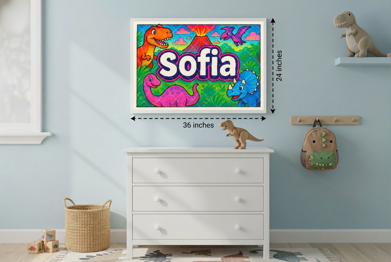 Personalized name art for Sofia