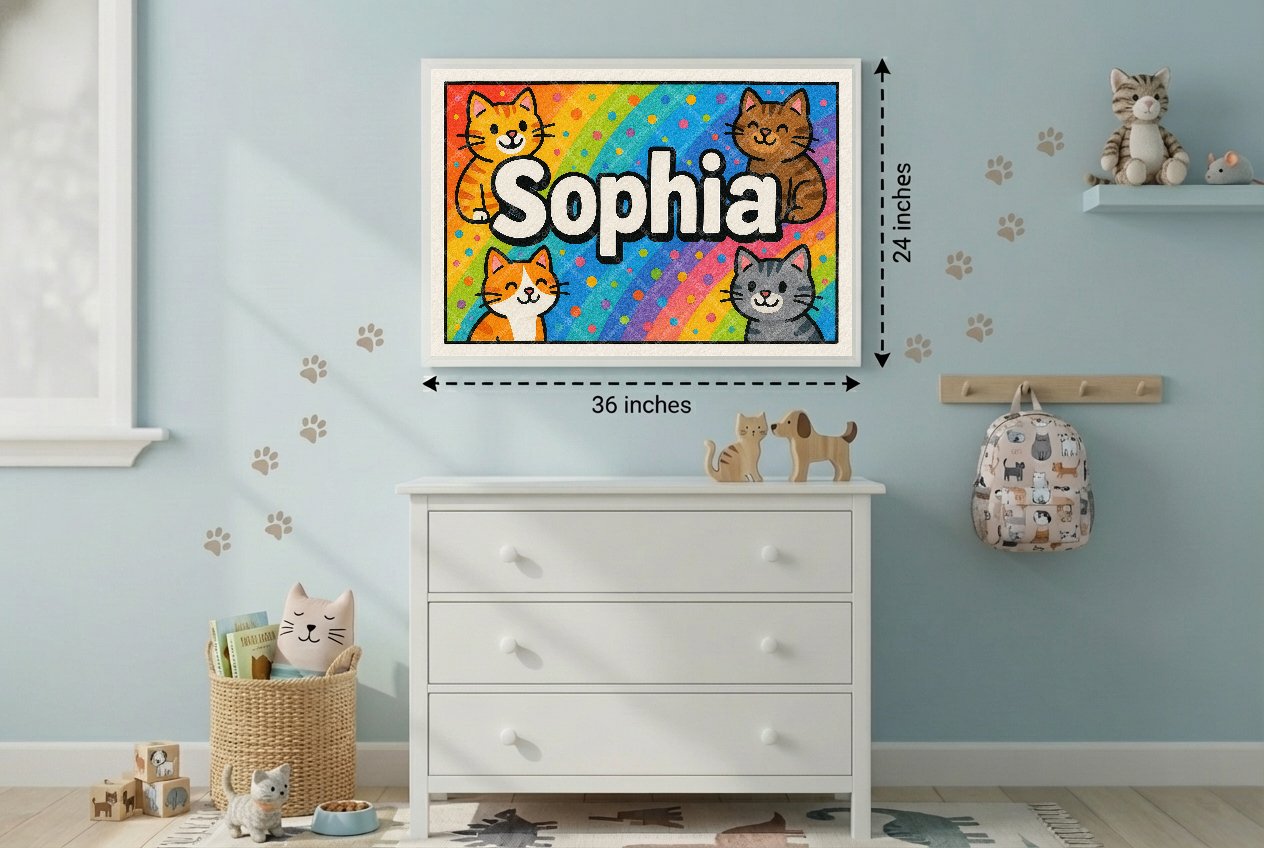 Personalized name art for Sophia