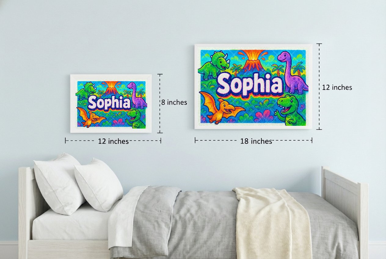 Personalized name art for Sophia
