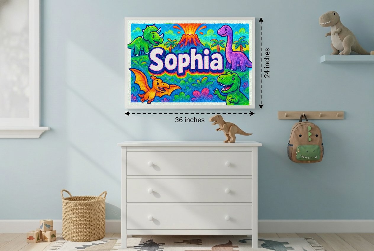 Personalized name art for Sophia