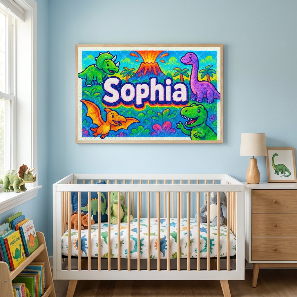Personalized name art for Sophia