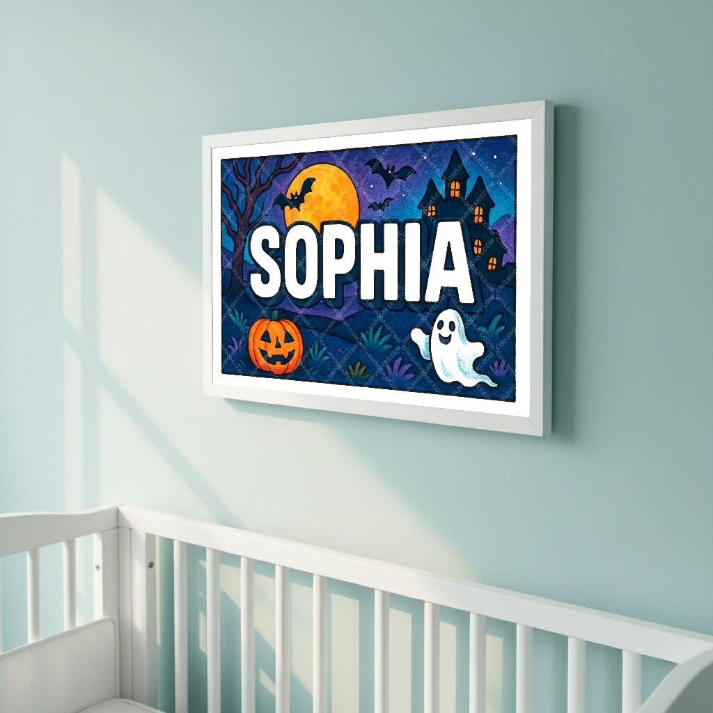 Personalized name art for Sophia