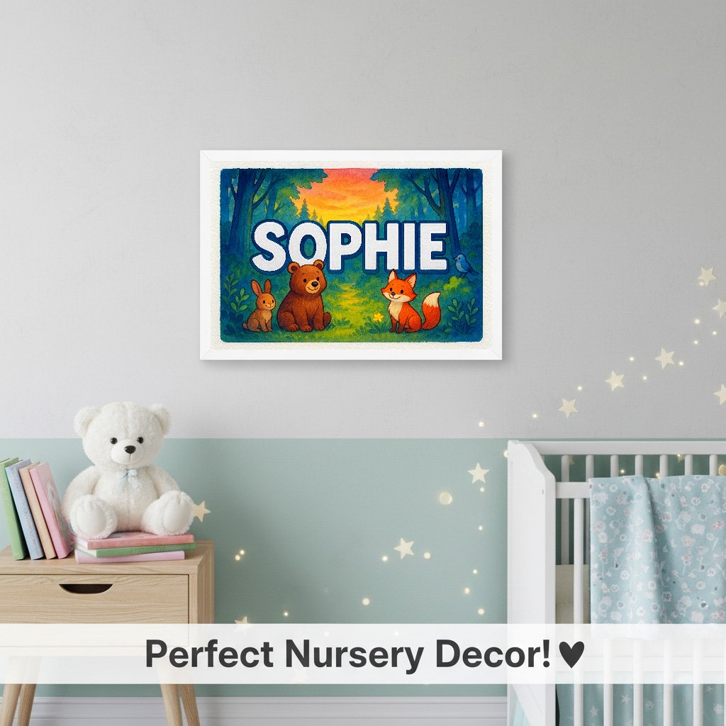 Personalized name art for Sophie