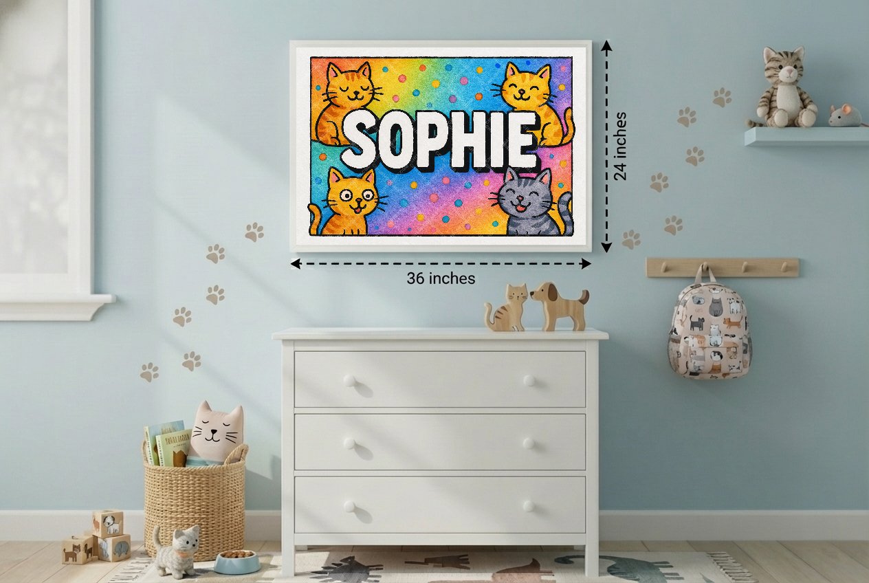 Personalized name art for Sophie