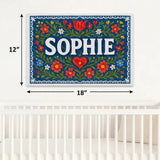 Calm personalized name art for Sophie