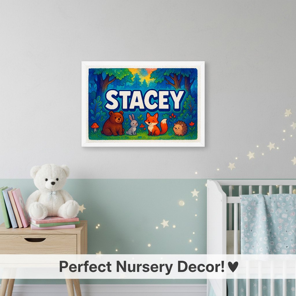 Personalized name art for Stacey