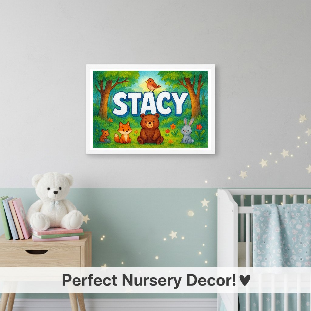 Personalized name art for Stacy