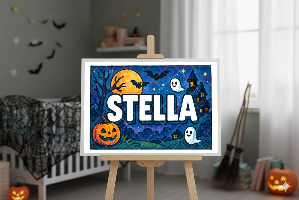 Personalized name art for Stella