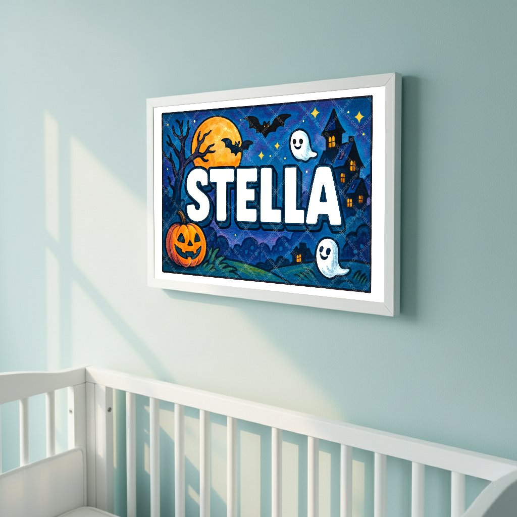Personalized name art for Stella