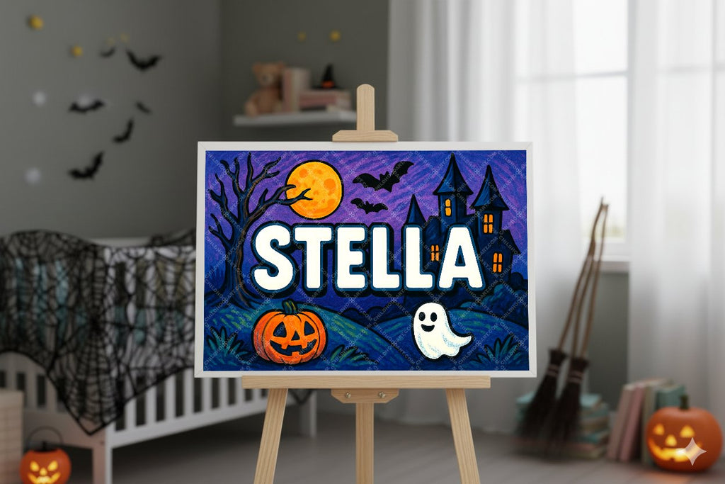 Personalized name art for Stella