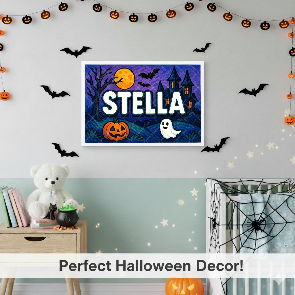 Personalized name art for Stella