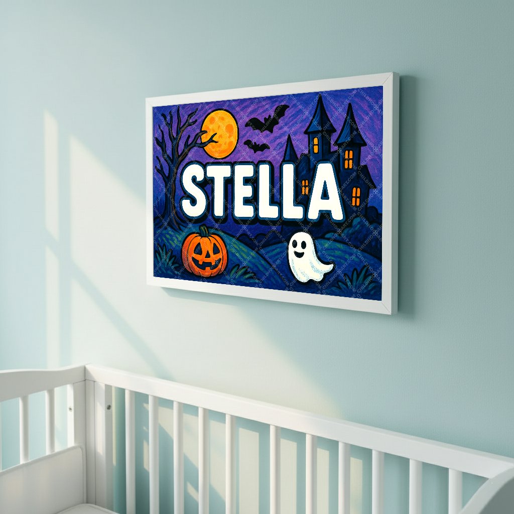 Personalized name art for Stella