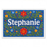 Calm personalized name art for Stephanie