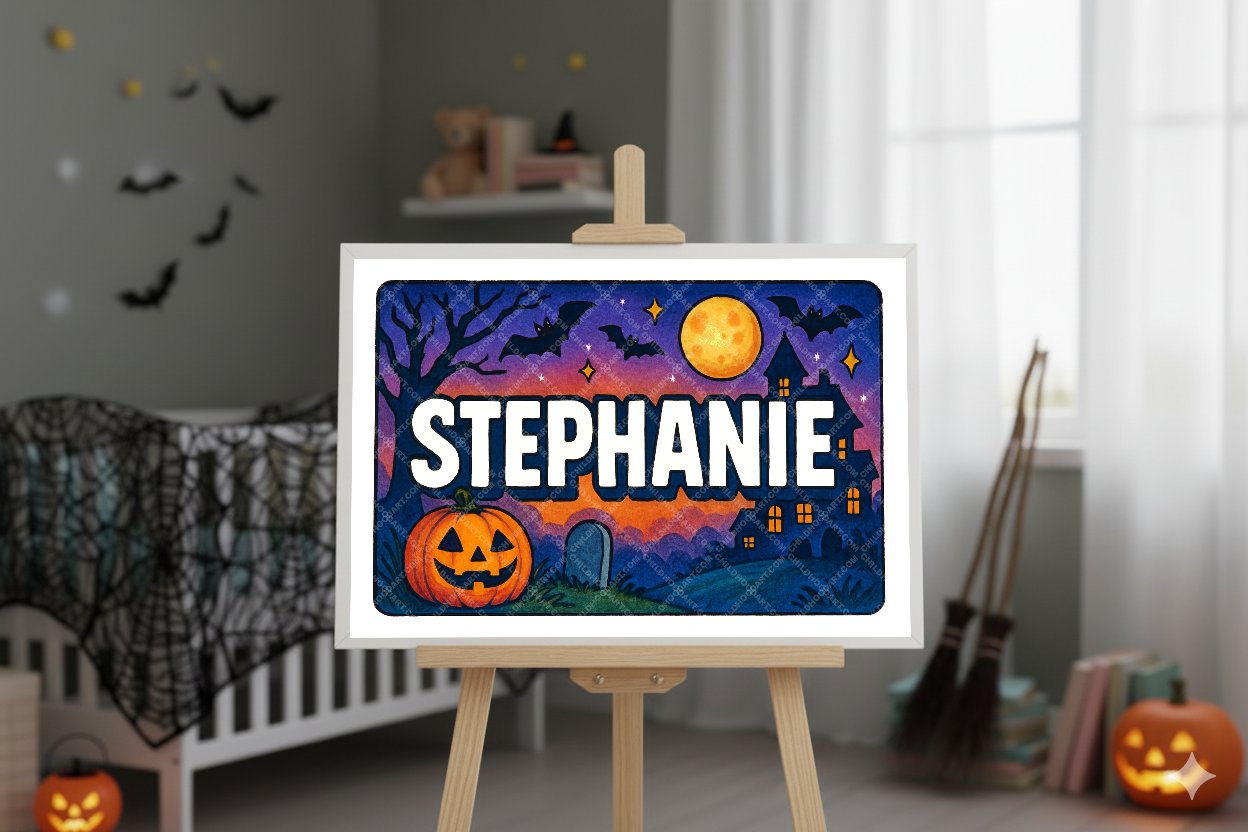 Personalized name art for Stephanie