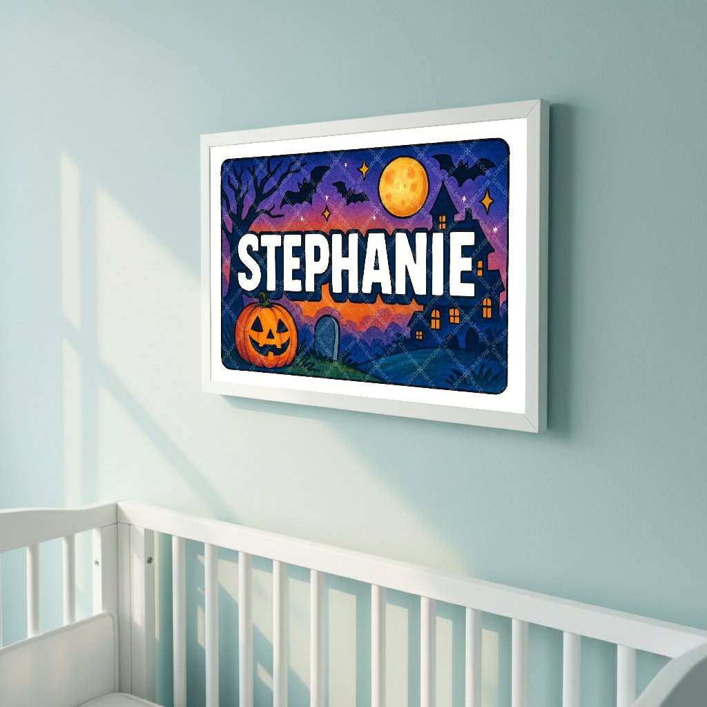 Personalized name art for Stephanie
