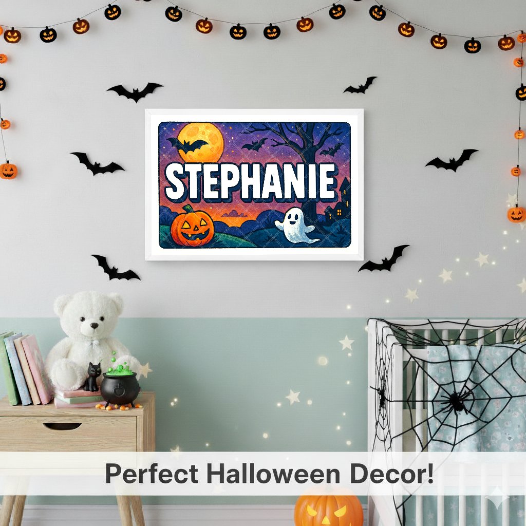 Personalized name art for Stephanie