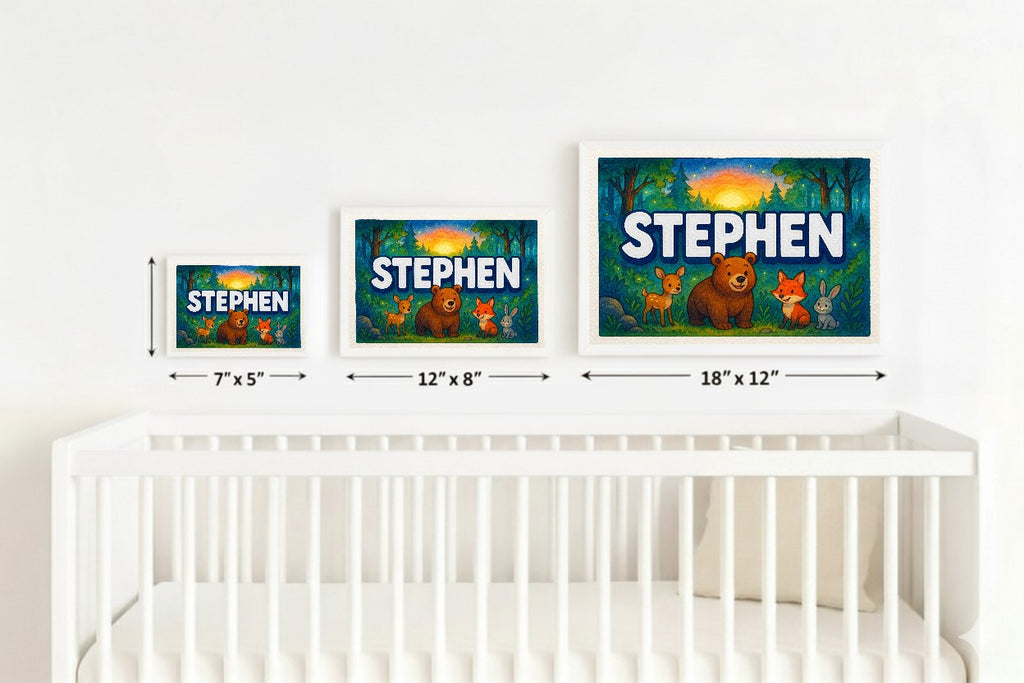 Personalized name art for Stephen