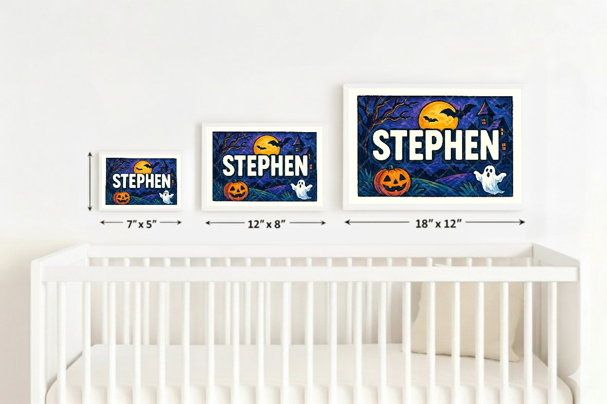 Personalized name art for Stephen