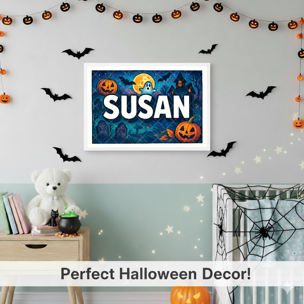 Personalized name art for Susan