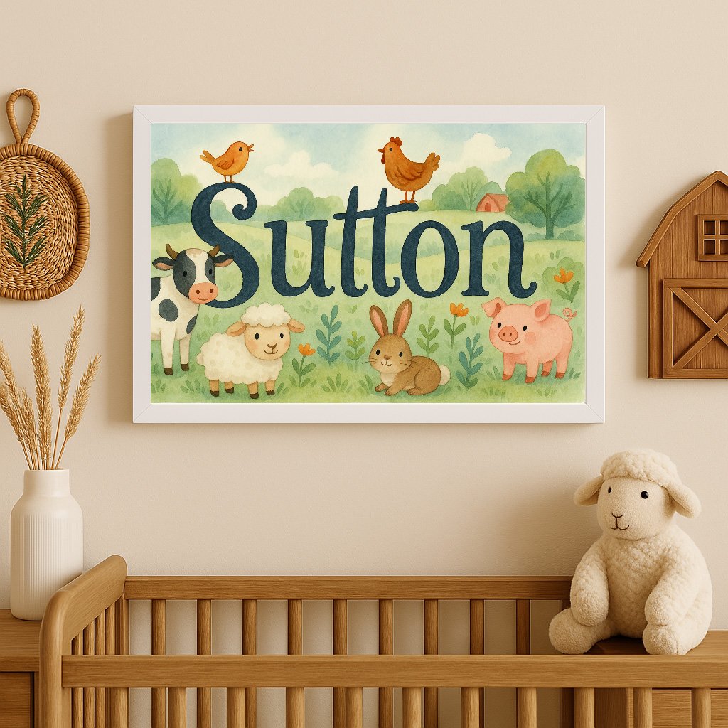 Sutton's Customized Farm Name Art 03