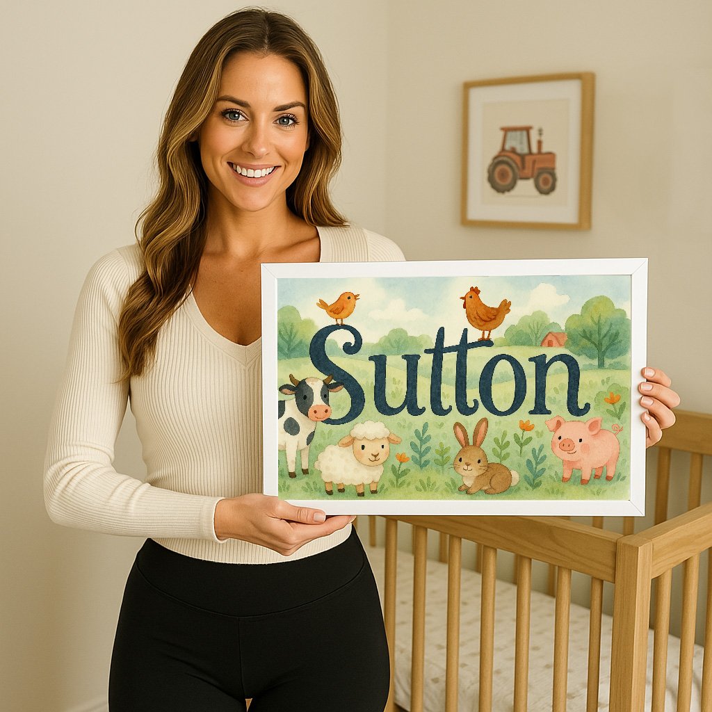 Sutton's Customized Farm Name Art 03