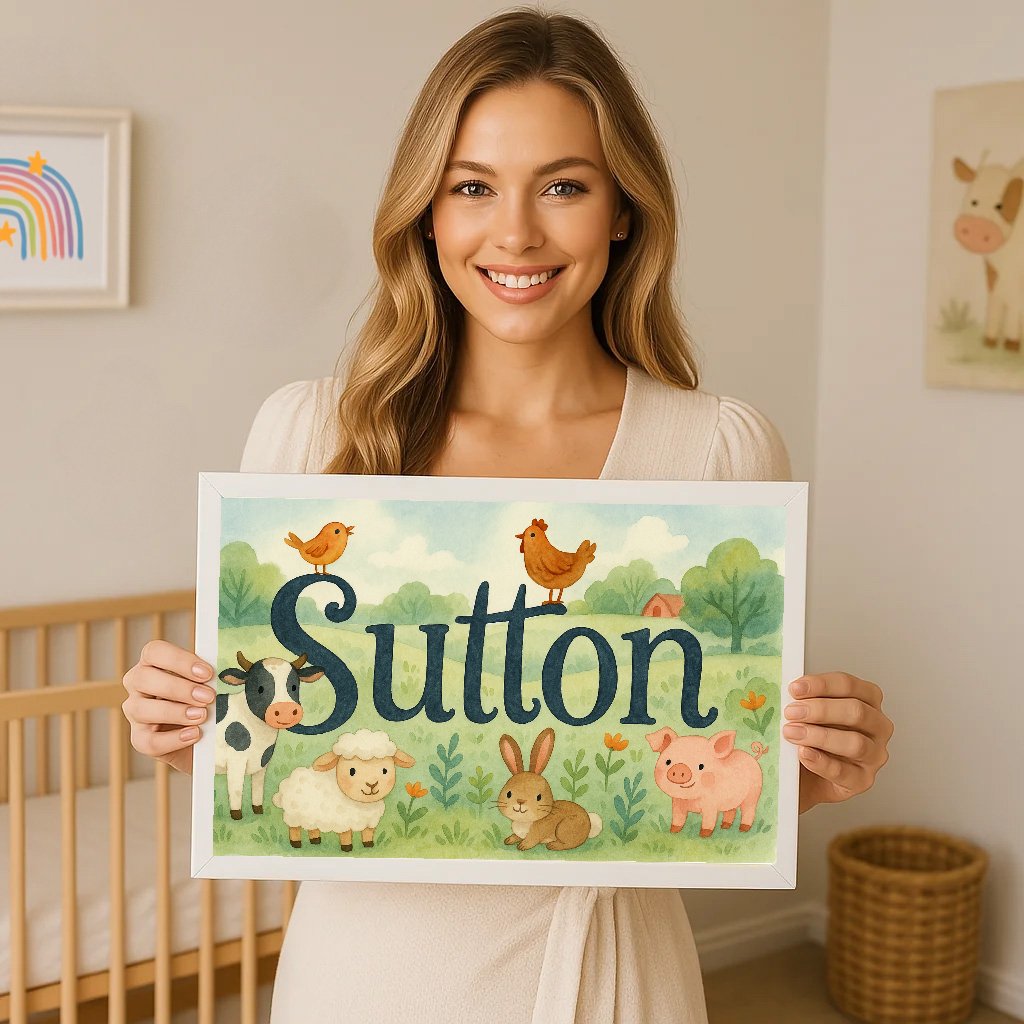 Sutton's Customized Farm Name Art 03