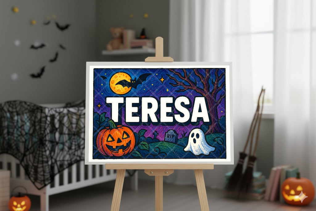 Personalized name art for Teresa