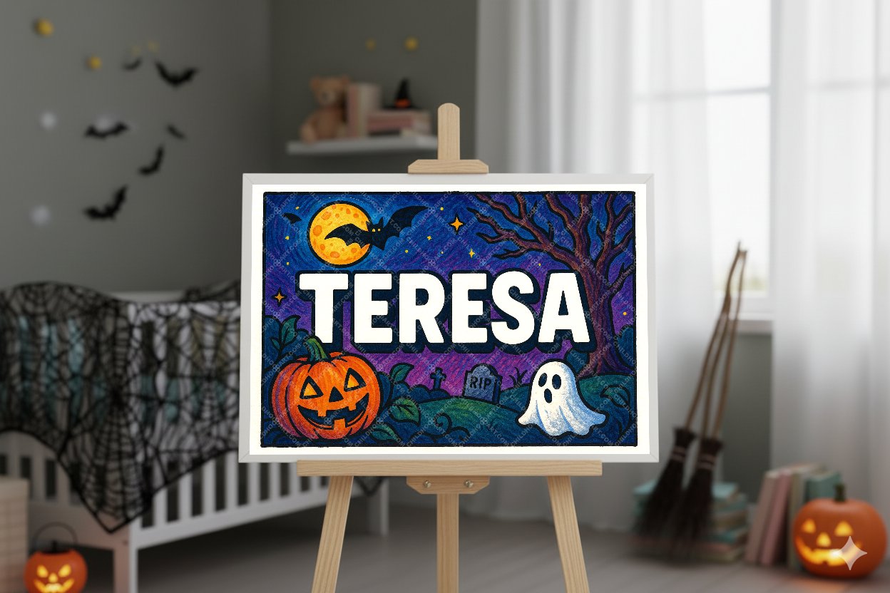 Personalized name art for Teresa