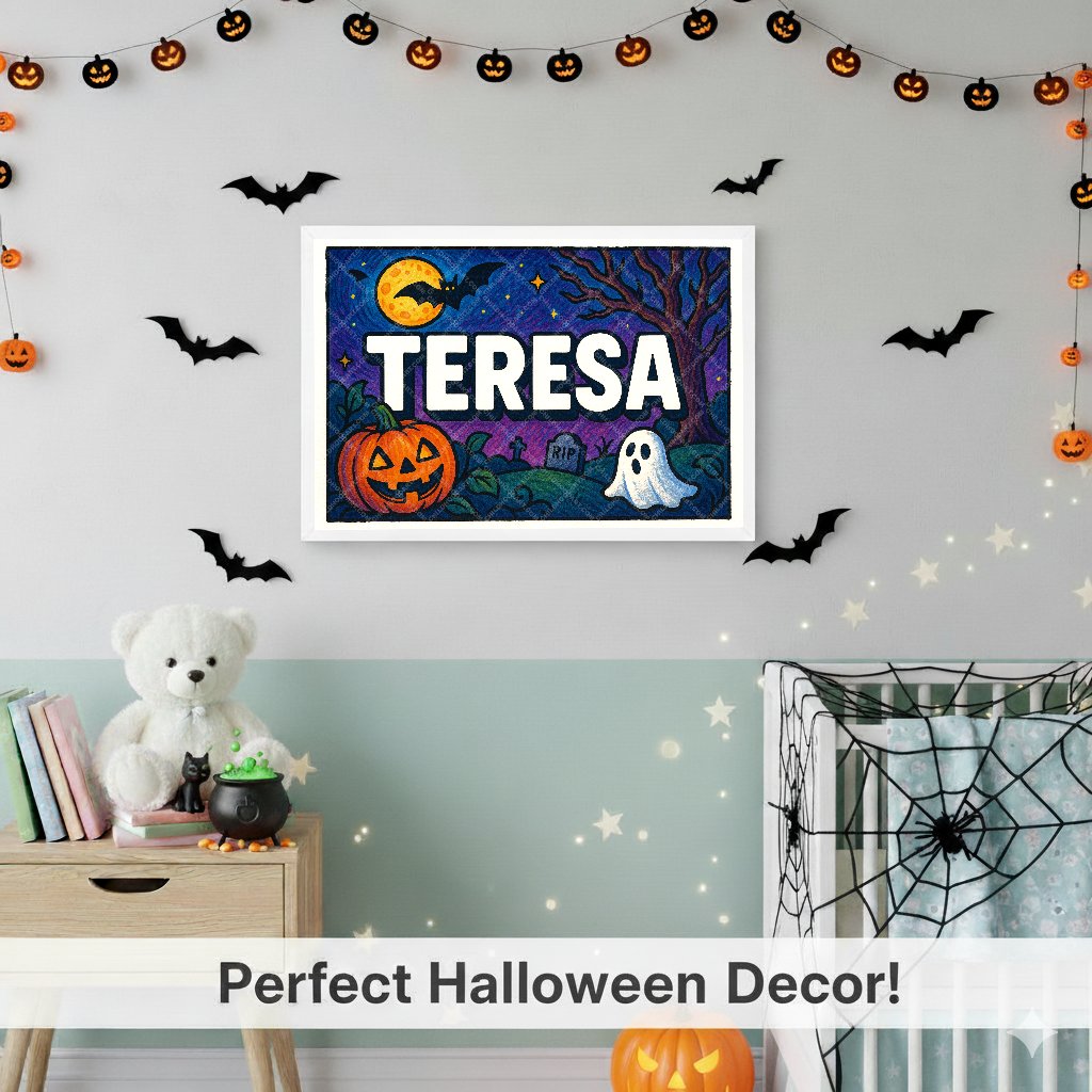 Personalized name art for Teresa