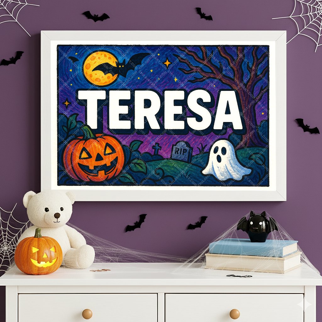 Personalized name art for Teresa