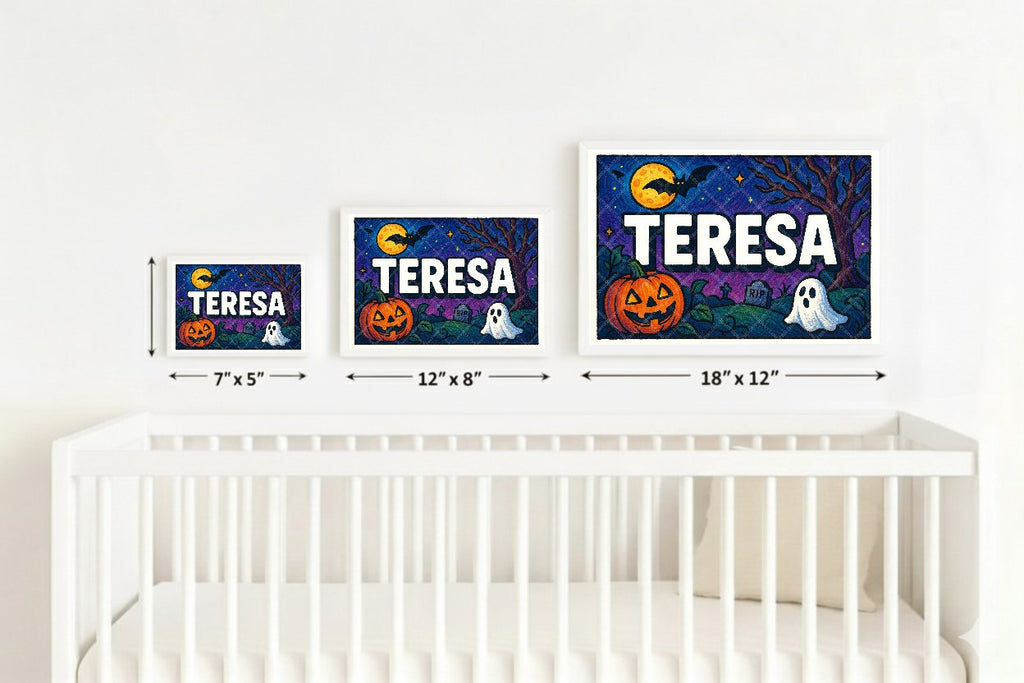 Personalized name art for Teresa