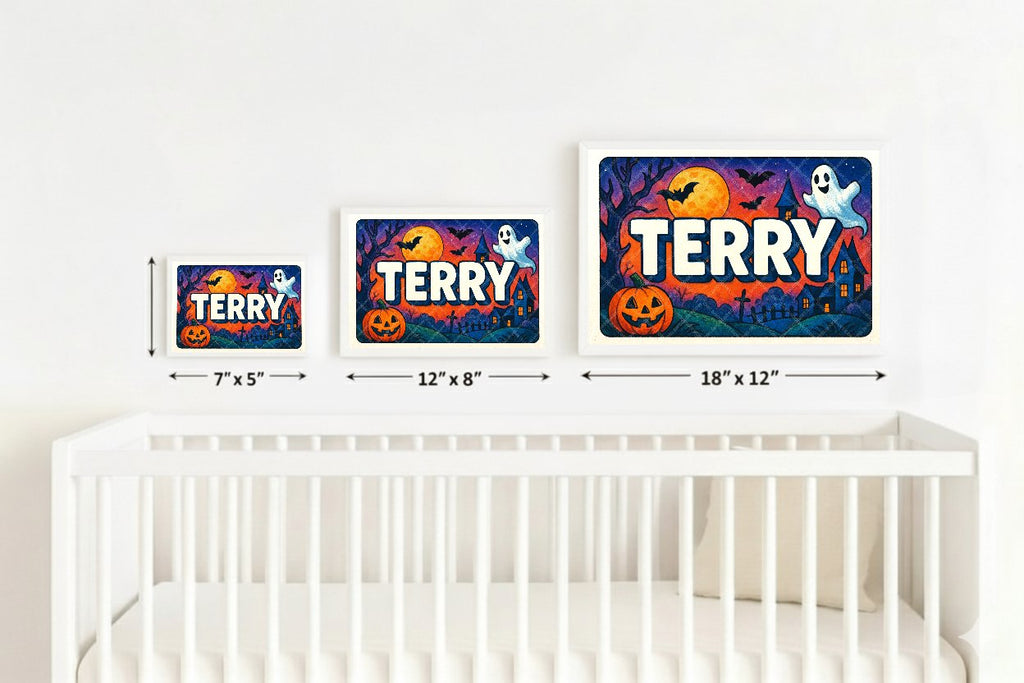 Personalized name art for Terry