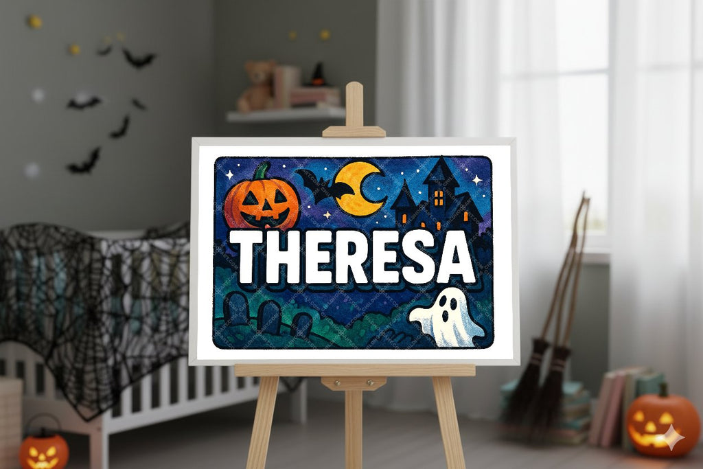 Personalized name art for Theresa