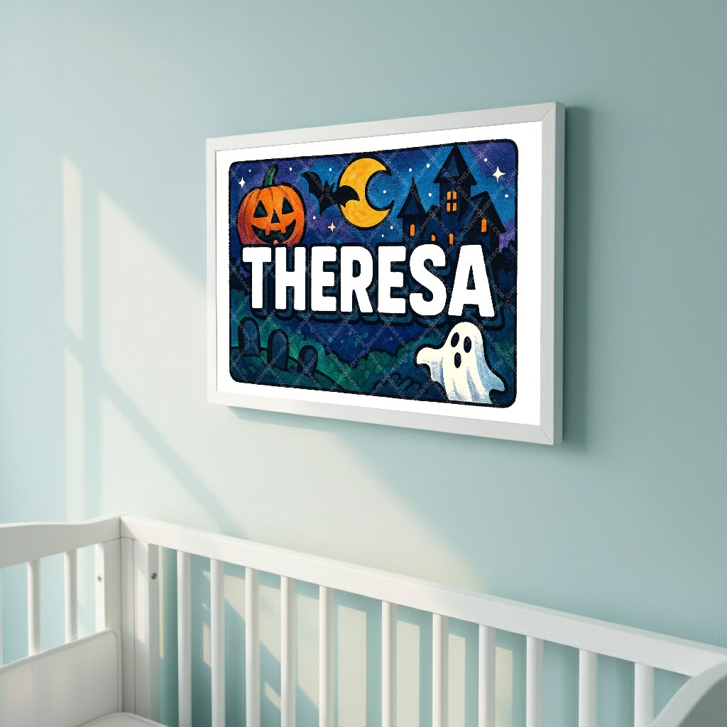 Personalized name art for Theresa