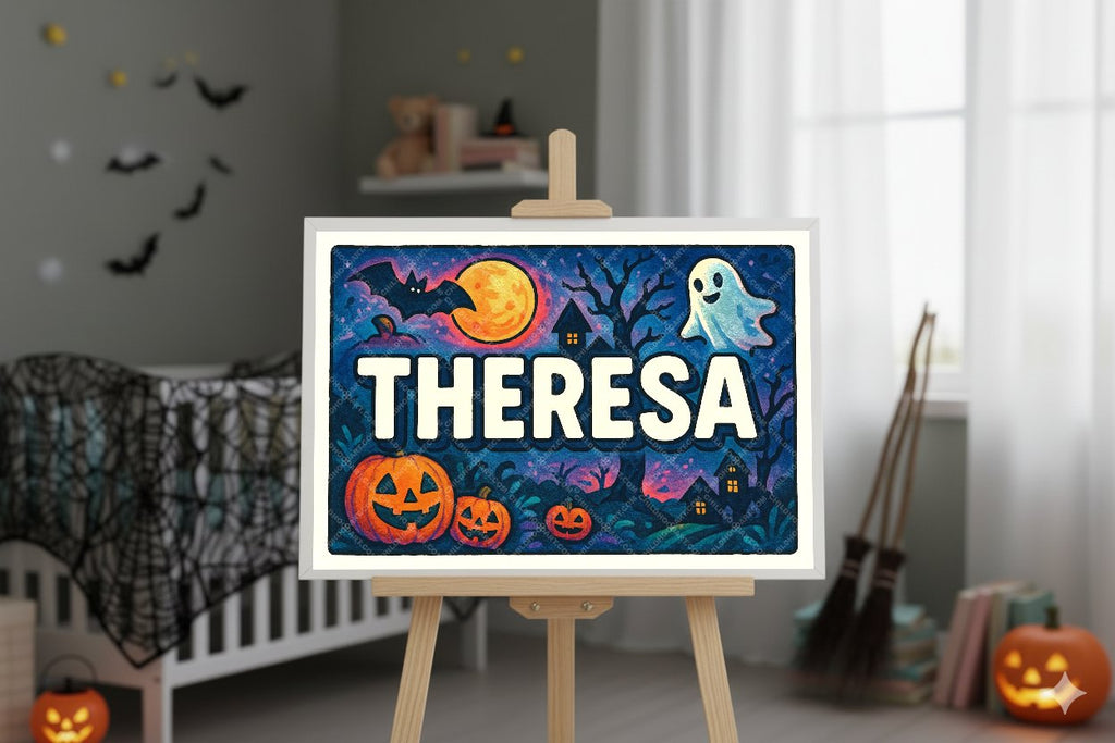 Personalized name art for Theresa