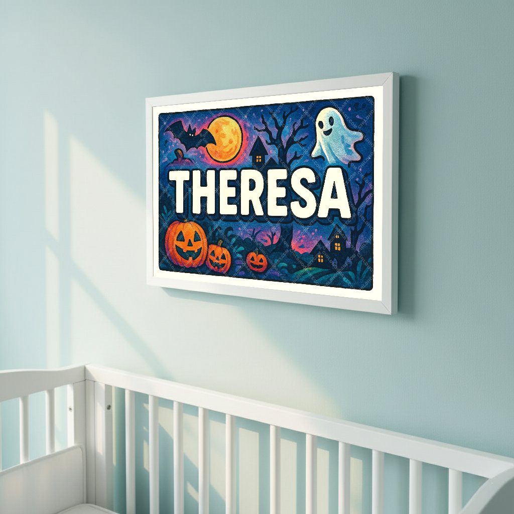 Personalized name art for Theresa