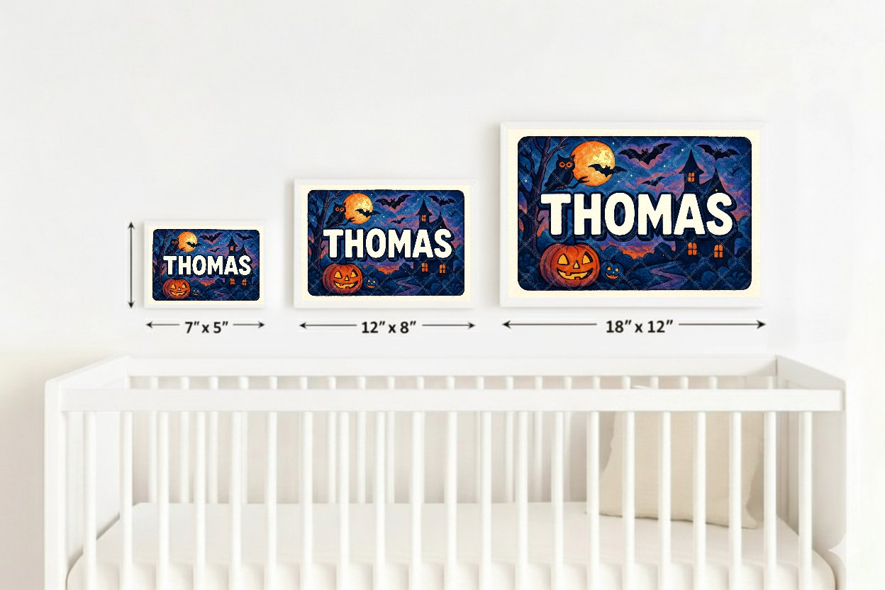 Personalized name art for Thomas